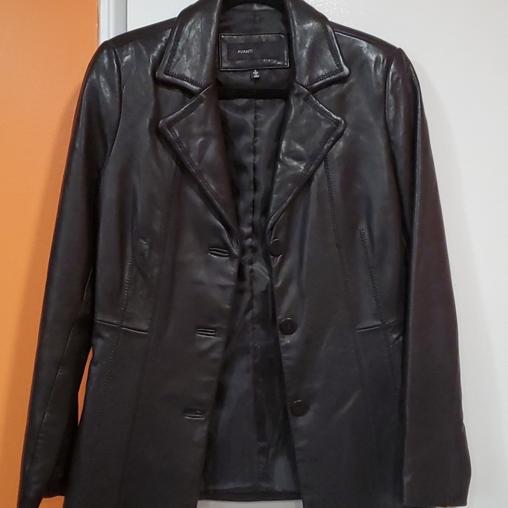 Leather jacket